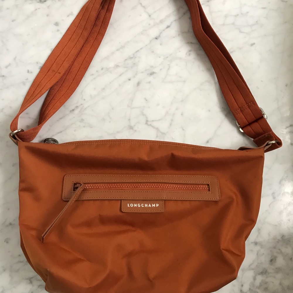 Longchamp Orange Crossbody Bag